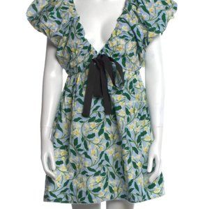 Horizonte Mini Dress (Agua by Agua Bendita)